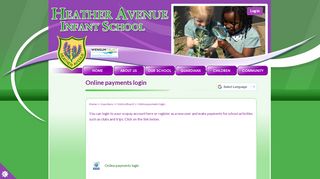
                            7. Online payments login | Heather Avenue Infant School