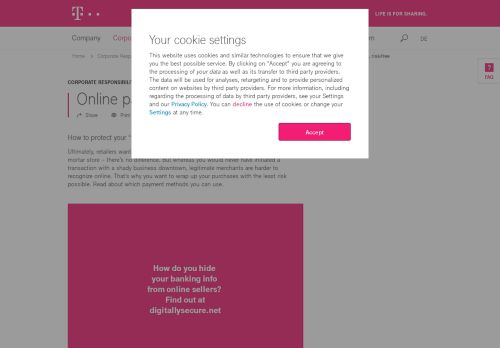 
                            8. Online payments, risk-free | Deutsche Telekom