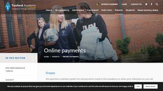 
                            11. Online payments - Tuxford Academy