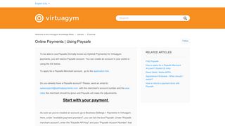 
                            13. Online Payments | Using Paysafe – Welcome to the Virtuagym ...