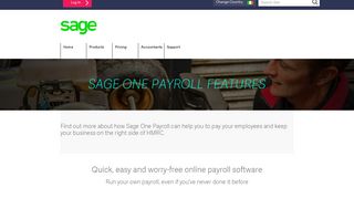 
                            8. Online Payroll Software Features - Sage One