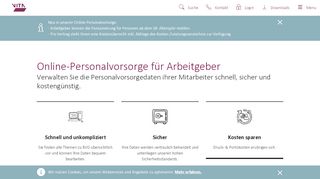 
                            3. Online-Personalvorsorge – Vita