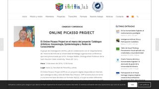 
                            5. Online Picasso Project – iArtHIS_lab