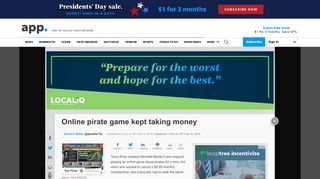 
                            13. Online pirate game kept taking her money - Asbury Park Press