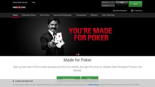 
                            6. Online Poker – Play Poker Games at PokerStars