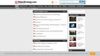 
                            2. Online pokerový informační a strategický portál - PokerStrategy.com
