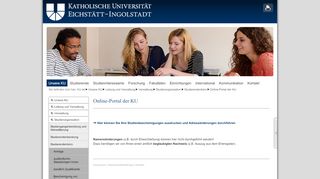 
                            5. Online-Portal der KU - Katholische Universität Eichstätt-Ingolstadt