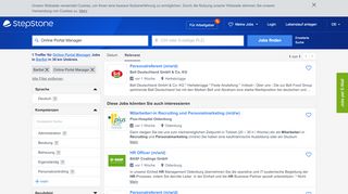 
                            12. Online Portal Manager Jobs in Barßel - StepStone