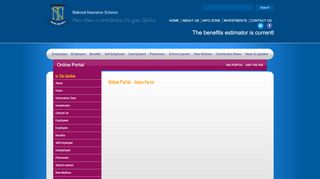 
                            10. Online Portal – National Insurance Scheme