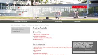 
                            13. Online-Portale - Jade Hochschule