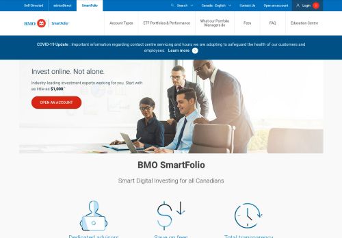 
                            4. Online Portfolio Management | BMO SmartFolio - BMO Bank of Montreal