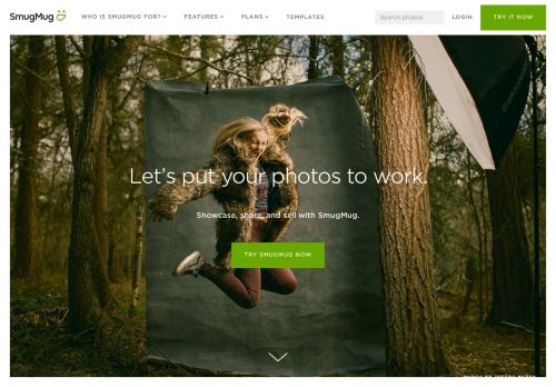 
                            5. Online Portfolios for Photography Professionals - SmugMug