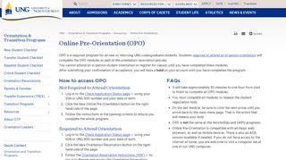 
                            11. Online Pre-Orientation (OPO) - UNG