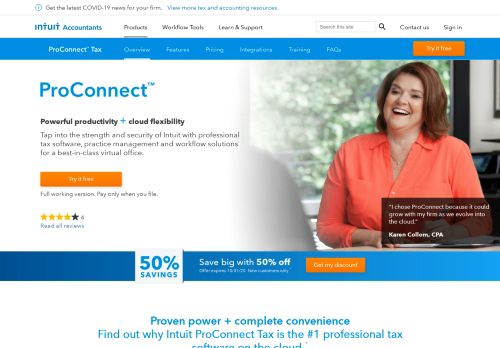
                            3. Online Professional Tax Software | ProConnect Tax Online
