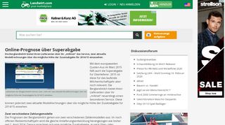 
                            10. Online-Prognose über Superabgabe - Landwirt.com