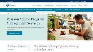 
                            9. Online Program Management from Pearson Online Learning Services