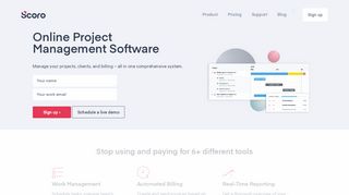 
                            4. Online Project Management Software | Scoro
