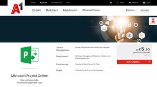 
                            12. Online Projekt-Tool - Marketplace Österreich | A1.net