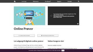 
                            8. Online Prøver - Webadgang til folkeskolens digitale ... - SkoleIT