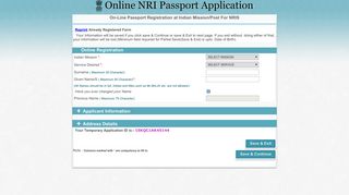 
                            11. Online Registration Form - NRI Applicants