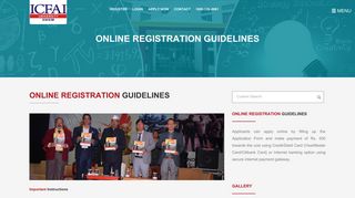 
                            11. Online Registration Guidelines | The ICFAI University Sikkim | Full-time ...
