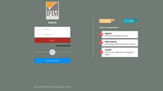 
                            2. Online Registration - IFIM - Ish