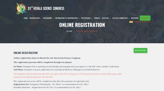 
                            4. Online Registration – Kerala Science Congress