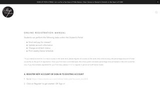 
                            5. Online registration manual — SLAP Dance Studio - Singapore Lap ...