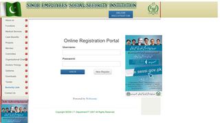
                            6. Online Registration Portal - SESSI- Govt. of Sindh.