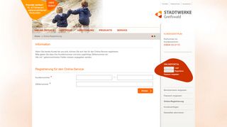 
                            9. Online-Registrierung - Onlineportal Stadtwerke Greifswald