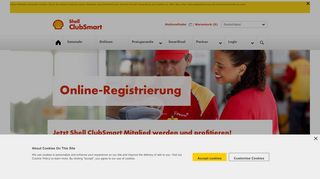 
                            3. Online-Registrierung - Shell ClubSmart DE Karte
