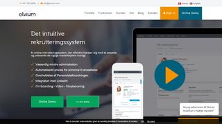 
                            1. Online Rekrutteringssystem | Rekruttér smartere | - Elvium.com