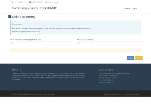 
                            1. Online Reporting - Nuclear Medicine Oncology & ...