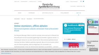 
                            12. Online reservieren, offline abholen - DAZ.online