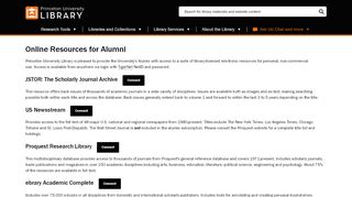 
                            10. Online Resources for Alumni | Princeton University Library