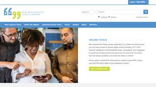 
                            3. Online Resources | New Westminster Public Library