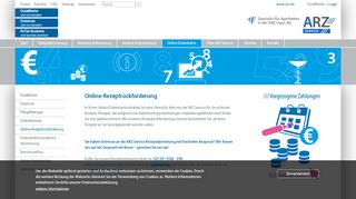 
                            8. Online-Rezeptrückforderung | ARZ Service GmbH