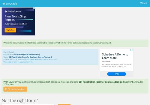 
                            10. Online sbi registration form for duplicate sign on password | sbi online ...