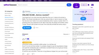 
                            7. ONLINE SCAM...Advice needed? | Yahoo Answers