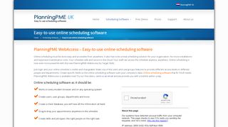 
                            7. Online scheduling software | PlanningPME WebAccess PlanningPME ...