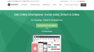 
                            3. Online Schichtplaner Software | EASYPEP