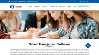 
                            2. Online School Management Software - eConnect K12 | Jupsoft ...