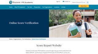 
                            3. Online Score Verification | PTE Academic