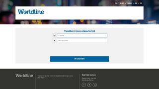 
                            2. Online Selfcare - Login | be.worldline.com