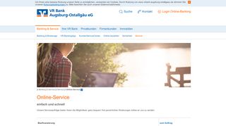 
                            4. Online-Service - Augusta-Bank eG Raiffeisen-Volksbank