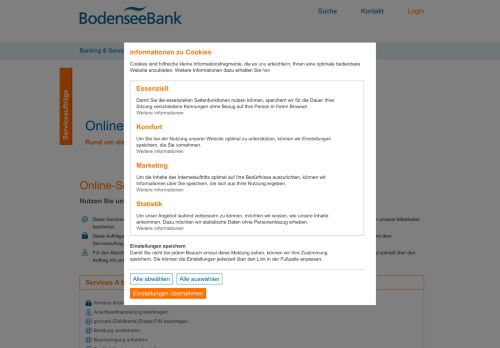 
                            3. Online-Service - BodenseeBank