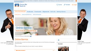 
                            7. Online-Service - Donau-Iller Bank eG