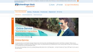 
                            6. Online-Service - Echterdinger Bank eG