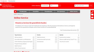 
                            5. Online-Service - Kreissparkasse Grafschaft Diepholz