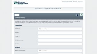 
                            5. Online-Service Portal Stadtwerke Norderstedt